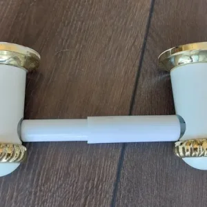 Bathroom towel ring, towel holder rail and toilet roll holder - Image 3