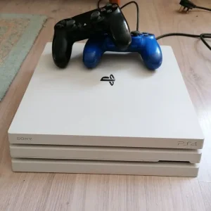 PS4 Pro White 1TB limited edition with 2 controllers