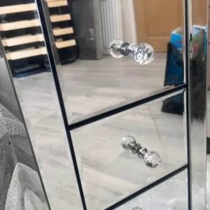 Stunning Mirrored Bedside Table