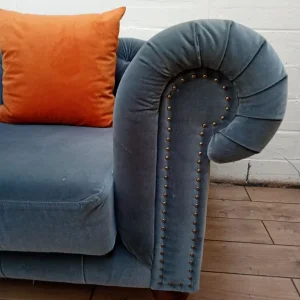 Swoon Winston armchair with matching footstool - Image 6