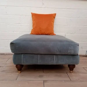 Swoon Winston armchair with matching footstool - Image 8