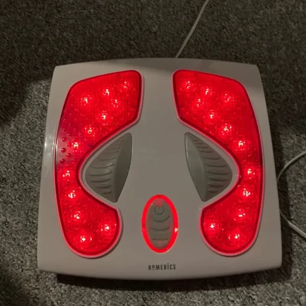 duals foot massager with heat all like new can deliver for a small charge
