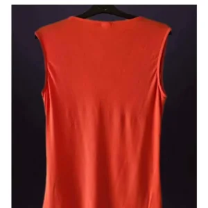 Orange Heine Top With Frills Euro 44 fits UK 16 🇬🇧 - Image 2