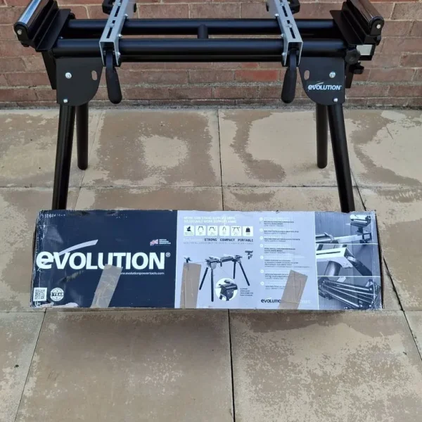 Evolution Mitre Saw stand with extension arms