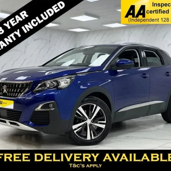 2020 Peugeot 3008 1.2 PureTech GPF Allure SUV 5dr Petrol EAT Euro 6 (s/s) (130 ps) HATCHBACK Petr...