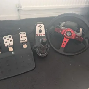 Logitech G27 Steering Wheel - Modified