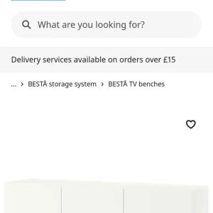 Ikea besta tv bench - Image 3