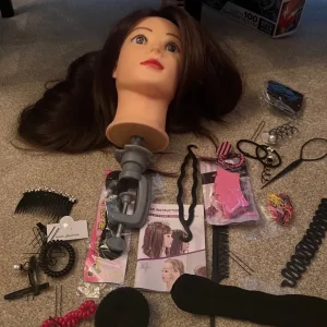 Dolls head for hair dressing - Image 4