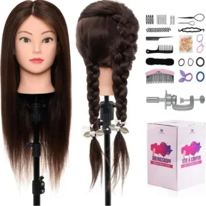 Dolls head for hair dressing - Image 5