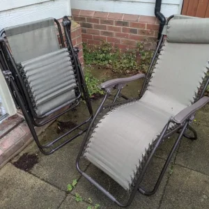 Sun loungers x2