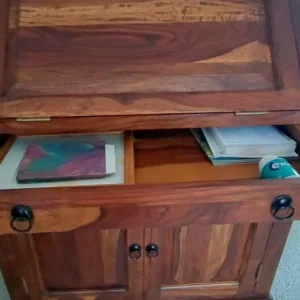 Sheesham Wood Bureau - Image 5