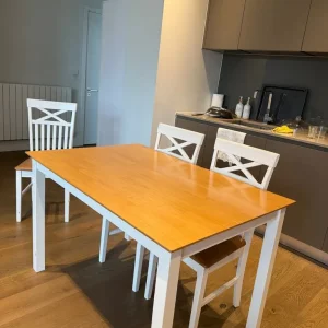 Dinning table and 4 chairs - Image 4