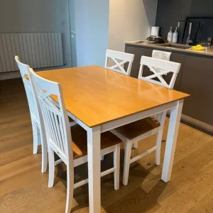 Dinning table and 4 chairs - Image 5