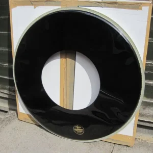 1 x 20 EVANS CLASSIC & 1 x 22 EVANS BASS DRUM HEADS GLOSS BLACK - Image 7