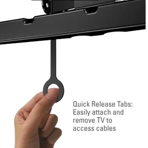SANUS Wall Mount for Curved TVs (40–88”) – VLC1-B2, Swivel Design - Image 8