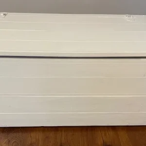 Solid pine ottoman