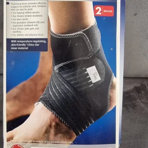 Ankle Support Brace Strap - Compression Support for Sprains and Sports - Image 2