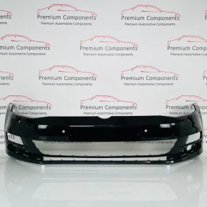 VW Golf Front Bumper Skin Genuine Black Mk7 SE 2013–2017 [an69]