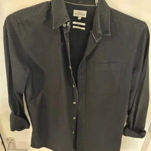 Black Long Sleeve Next Shirt XS (Worn Look)