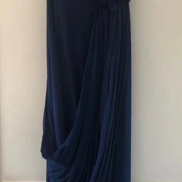 Coast dark blue dress - worn once size 10/12