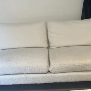 White aesthetic sofa - Image 2
