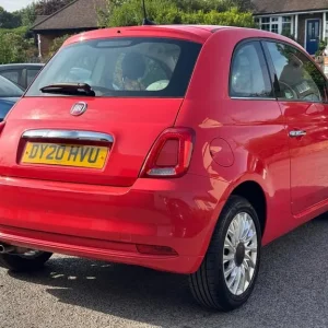 2020 Fiat 500 1.2 Lounge Euro 6 3dr Hatchback Petrol Manual - Image 4
