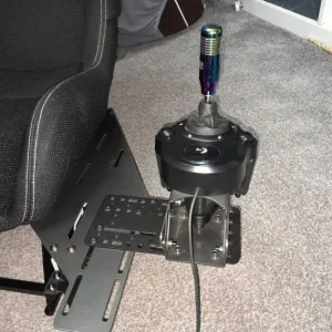 Playseat gaming chair with Logitech G wheel, pedals and shifter - Image 2