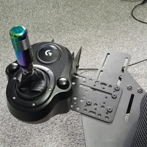 Playseat gaming chair with Logitech G wheel, pedals and shifter - Image 4
