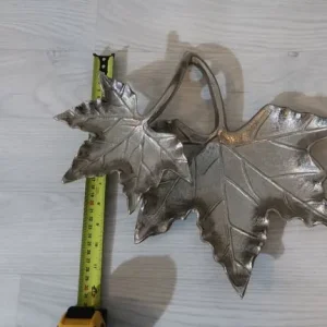 Silver Double Oak Leaf Bowl - Image 6