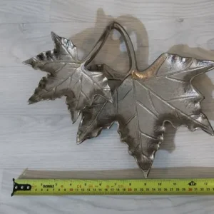 Silver Double Oak Leaf Bowl - Image 8