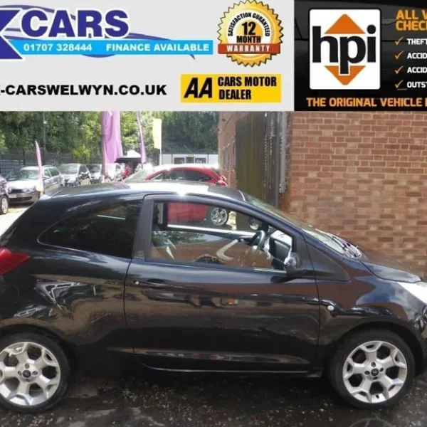 2017 Ford Ka 1.2 Zetec Euro 5 3-door hatchback manual petrol