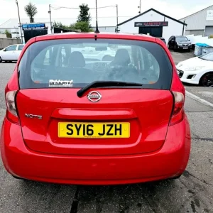 2016 Nissan Note 1.2 Visia 5-door Red MPV Manual - Image 4