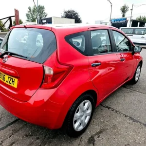 2016 Nissan Note 1.2 Visia 5-door Red MPV Manual - Image 5