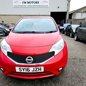 2016 Nissan Note 1.2 Visia 5-door Red MPV Manual