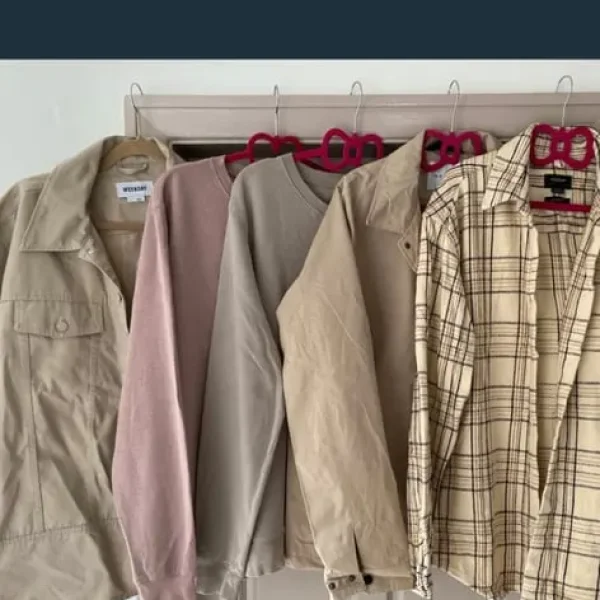 Small bundle of men’s tops and jackets