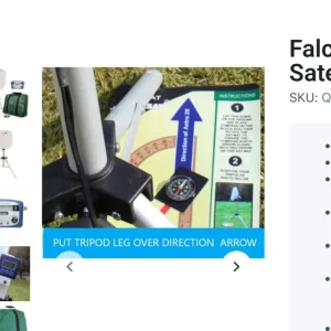 Qs 65 portable satellite dish for caravan and motorhome - Image 4