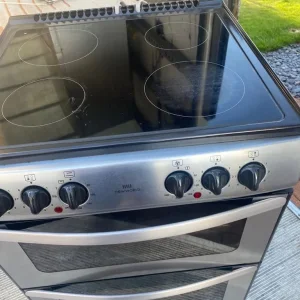 60cm Halogen Cooker Silver and Black - Image 2