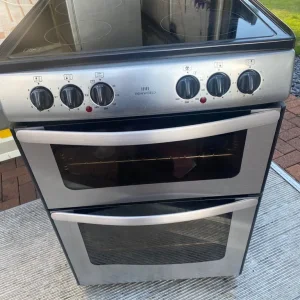 60cm Halogen Cooker Silver and Black