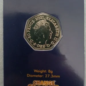 Snowman 50p Coin - Image 2
