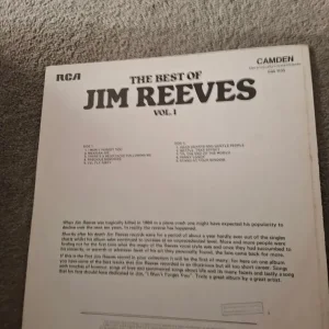 JOB LOT COUNTRY LPS - JIM REEVES, VAUGHN MONROE, JOHNNY CASH, FRANKIE LAINE - Image 6