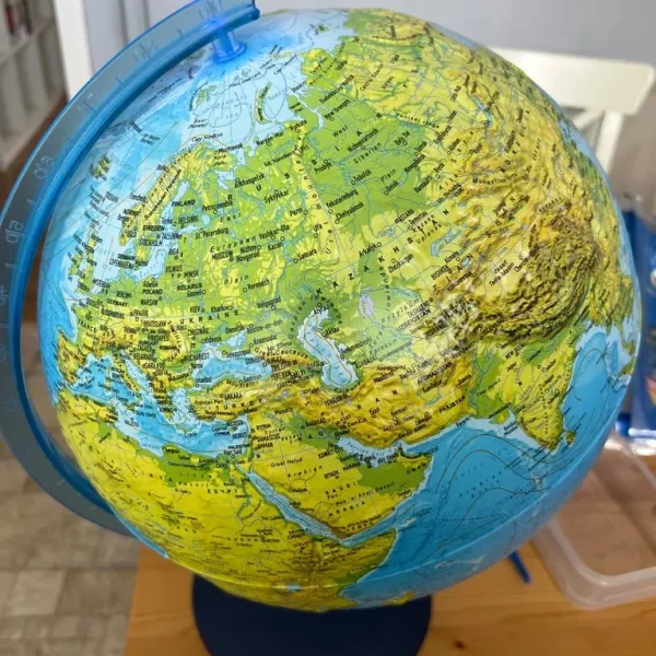Earth globe