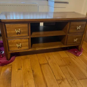 Mahogany tv unit - Image 2