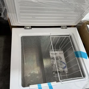 Haden 99L White Chest Freezer – Adjustable Thermostat, Great for Garages or Outbuildings - Image 8