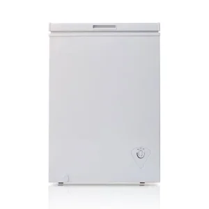 Haden 99L White Chest Freezer – Adjustable Thermostat, Great for Garages or Outbuildings