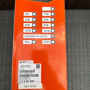 Cognitio 16 Channel 4K 1U 16POE NVR - Image 2