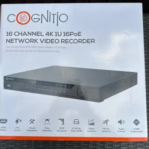 Cognitio 16 Channel 4K 1U 16POE NVR