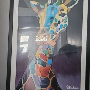 Steven Brown genuine George McZoo giraffe print