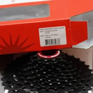 Sunrace RZ800 12 Speed Road Bike Cassette 11-36T Black - Image 2