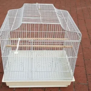 Small White Bird Cage