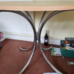Round Wooden Table - Image 2